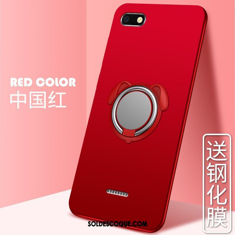 Coque Xiaomi Redmi 6a Créatif Fluide Doux Protection Délavé En Daim Tendance En Ligne