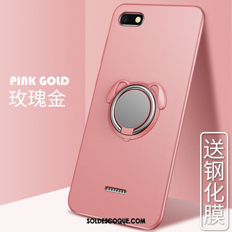 Coque Xiaomi Redmi 6a Créatif Fluide Doux Protection Délavé En Daim Tendance En Ligne