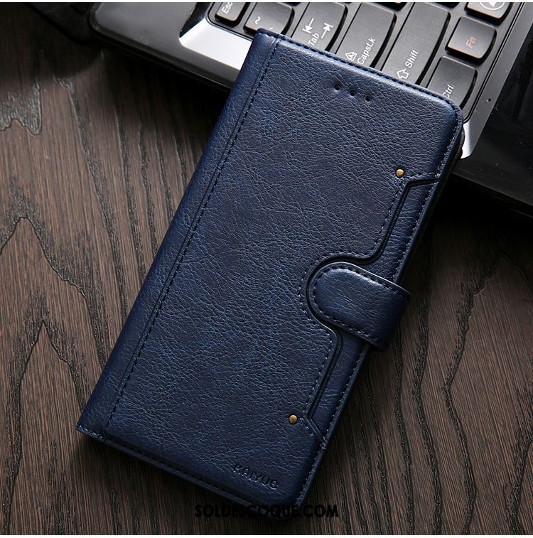 Coque Xiaomi Redmi 6a Cuir Véritable Étui En Cuir Tout Compris Business Téléphone Portable Soldes