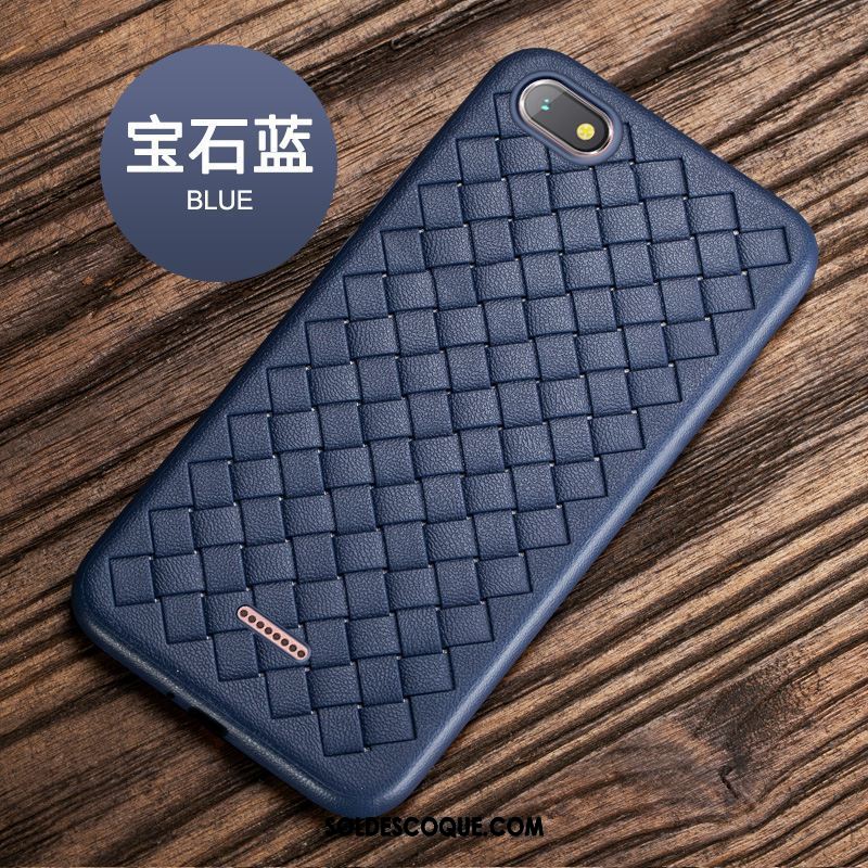 Coque Xiaomi Redmi 6a Mode Tissage Marque De Tendance Téléphone Portable Protection Pas Cher