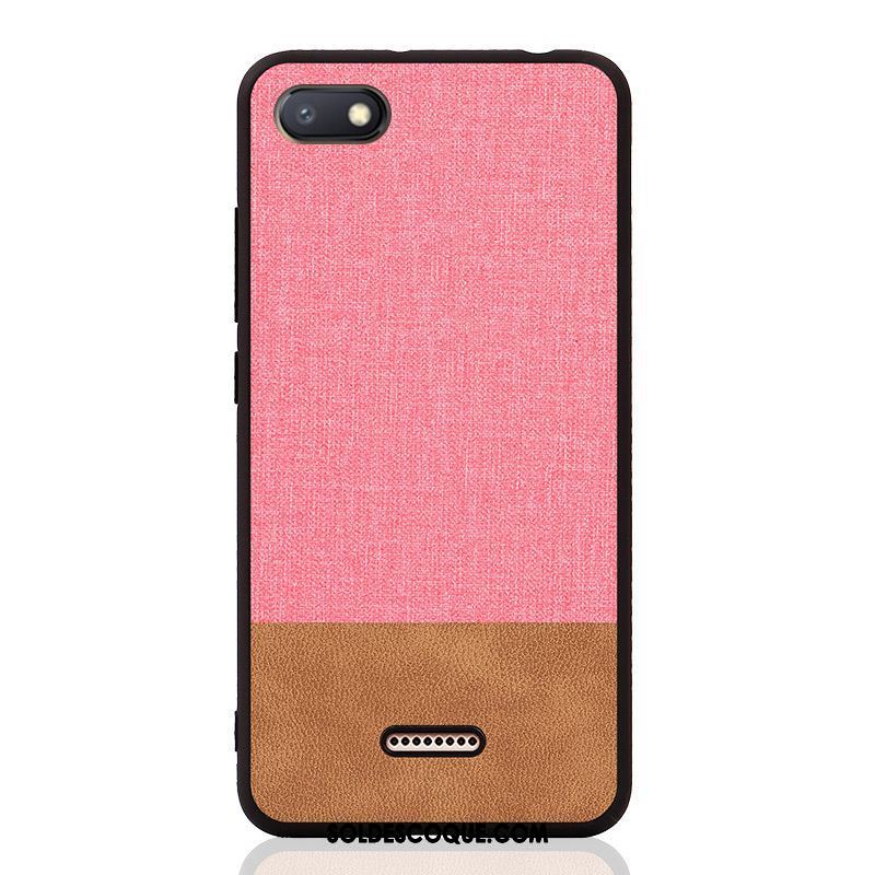 Coque Xiaomi Redmi 6a Personnalité Créatif Marque De Tendance Rouge Silicone Pas Cher