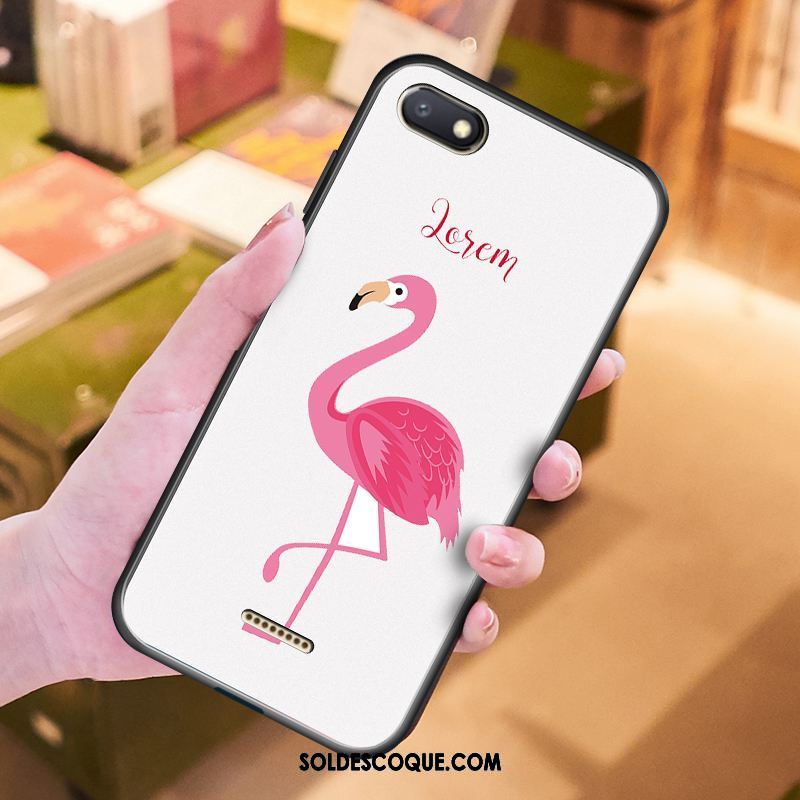 Coque Xiaomi Redmi 6a Personnalité Petit Blanc Créatif Dessin Animé En Ligne