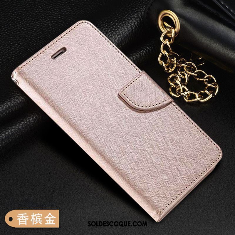 Coque Xiaomi Redmi 6a Rose Incassable Simple Téléphone Portable Étui En Cuir En Vente