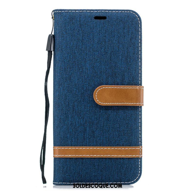 Coque Xiaomi Redmi 6a Simple En Denim Personnalité Téléphone Portable Clair Pas Cher