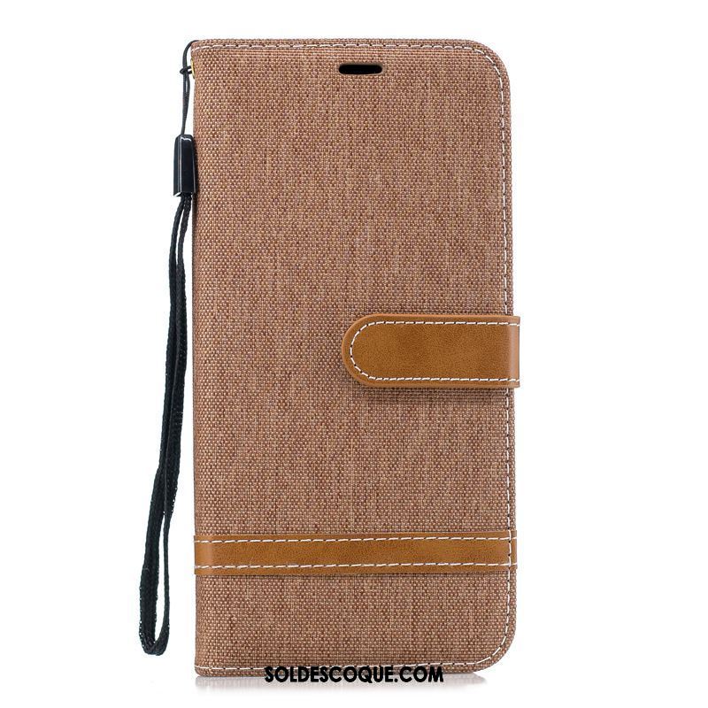 Coque Xiaomi Redmi 6a Simple En Denim Personnalité Téléphone Portable Clair Pas Cher