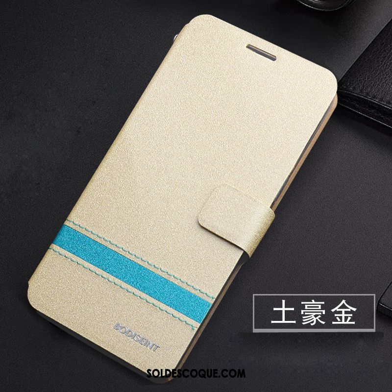 Coque Xiaomi Redmi 6a Étui En Cuir Business Téléphone Portable Tout Compris Bleu Pas Cher