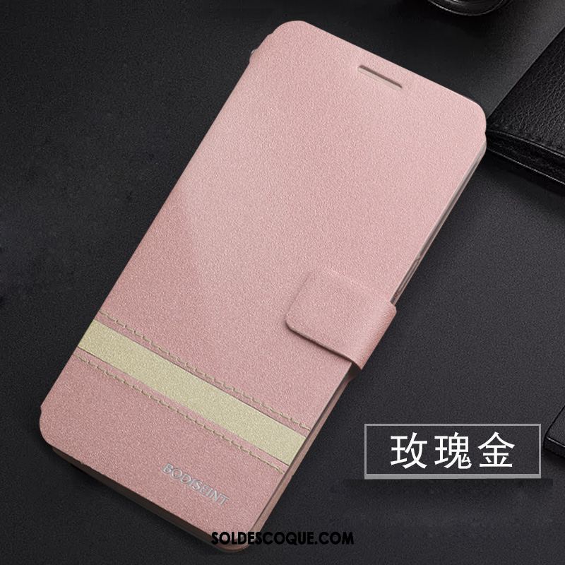 Coque Xiaomi Redmi 6a Étui En Cuir Business Téléphone Portable Tout Compris Bleu Pas Cher