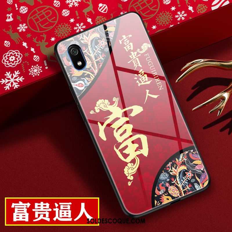 Coque Xiaomi Redmi 7a Incassable Miroir Étui Téléphone Portable Peinture En Ligne