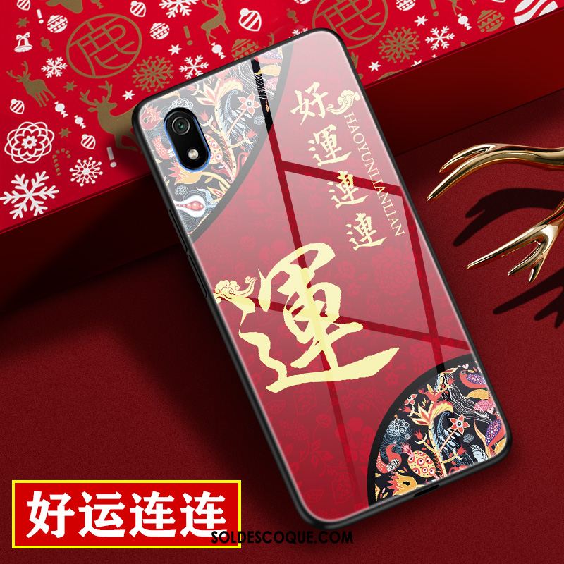 Coque Xiaomi Redmi 7a Incassable Miroir Étui Téléphone Portable Peinture En Ligne