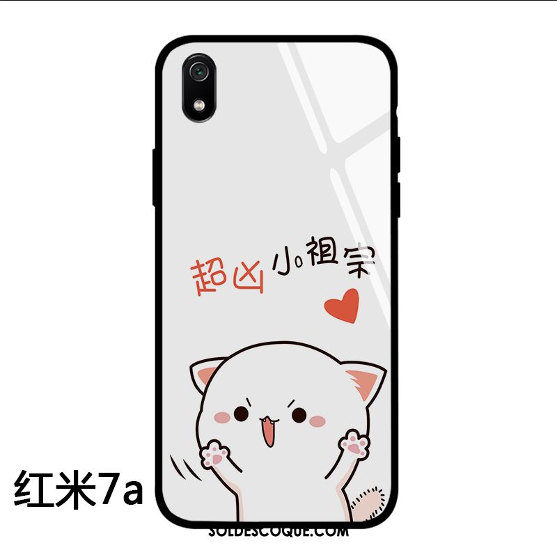 Coque Xiaomi Redmi 7a Marque De Tendance Étui Incassable Dessin Animé Amoureux En Vente