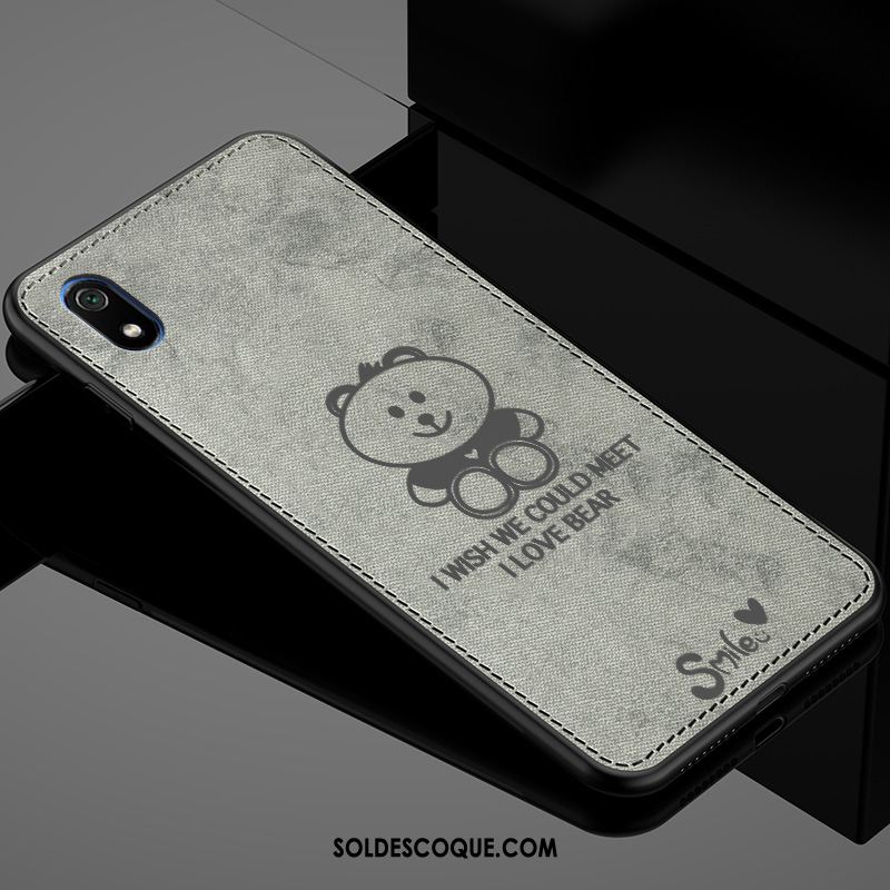 Coque Xiaomi Redmi 7a Modèle Fleurie Dessin Animé Petit Rouge Fluide Doux France