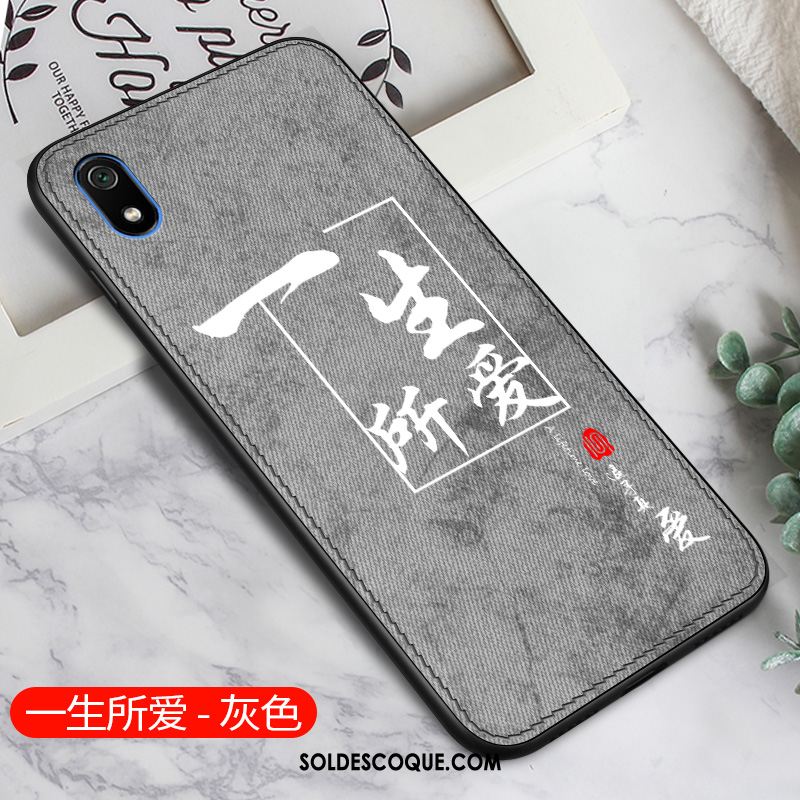 Coque Xiaomi Redmi 7a Personnalité Étui Téléphone Portable Petit Membrane Pas Cher