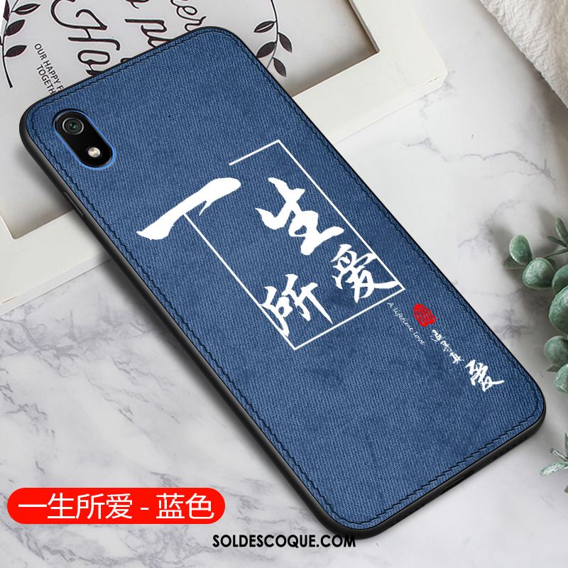 Coque Xiaomi Redmi 7a Personnalité Étui Téléphone Portable Petit Membrane Pas Cher