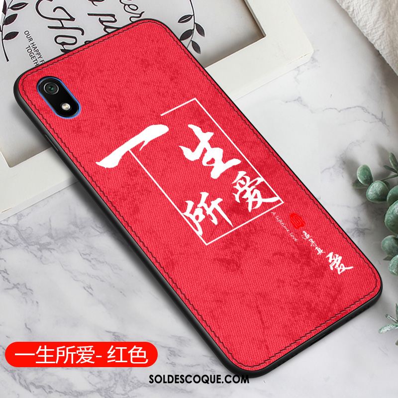 Coque Xiaomi Redmi 7a Personnalité Étui Téléphone Portable Petit Membrane Pas Cher