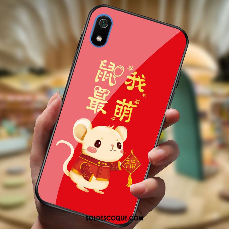 Coque Xiaomi Redmi 7a Rat Étui Téléphone Portable Fluide Doux Protection Pas Cher