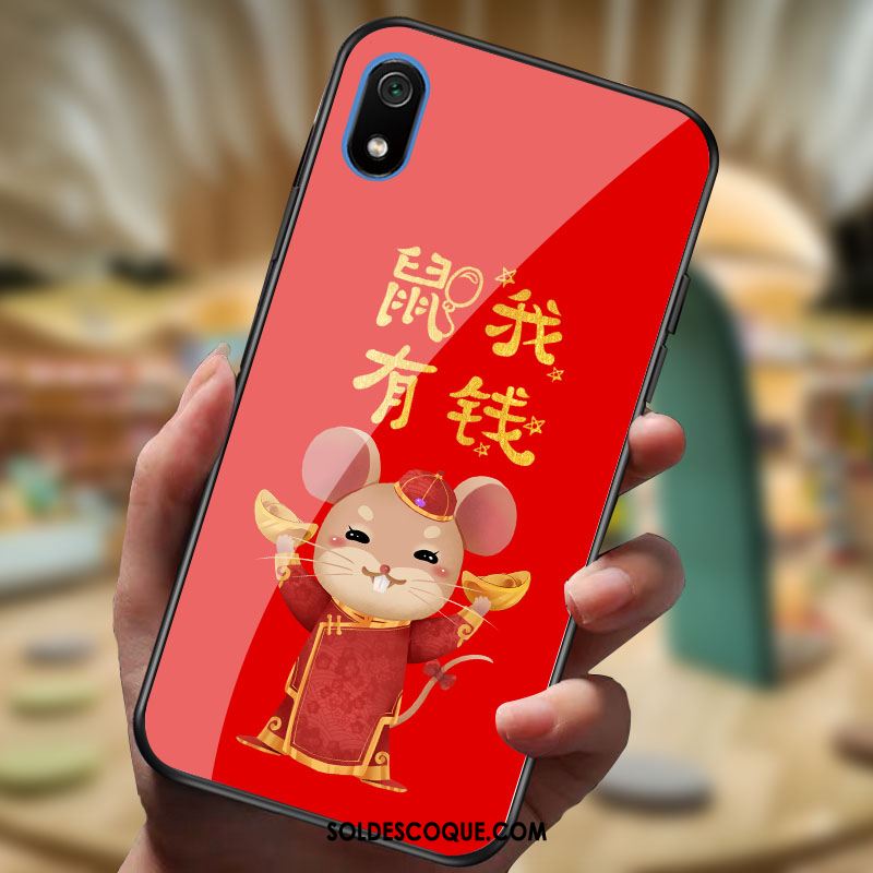 Coque Xiaomi Redmi 7a Rat Étui Téléphone Portable Fluide Doux Protection Pas Cher