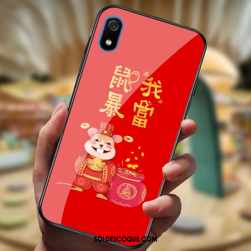 Coque Xiaomi Redmi 7a Rat Étui Téléphone Portable Fluide Doux Protection Pas Cher