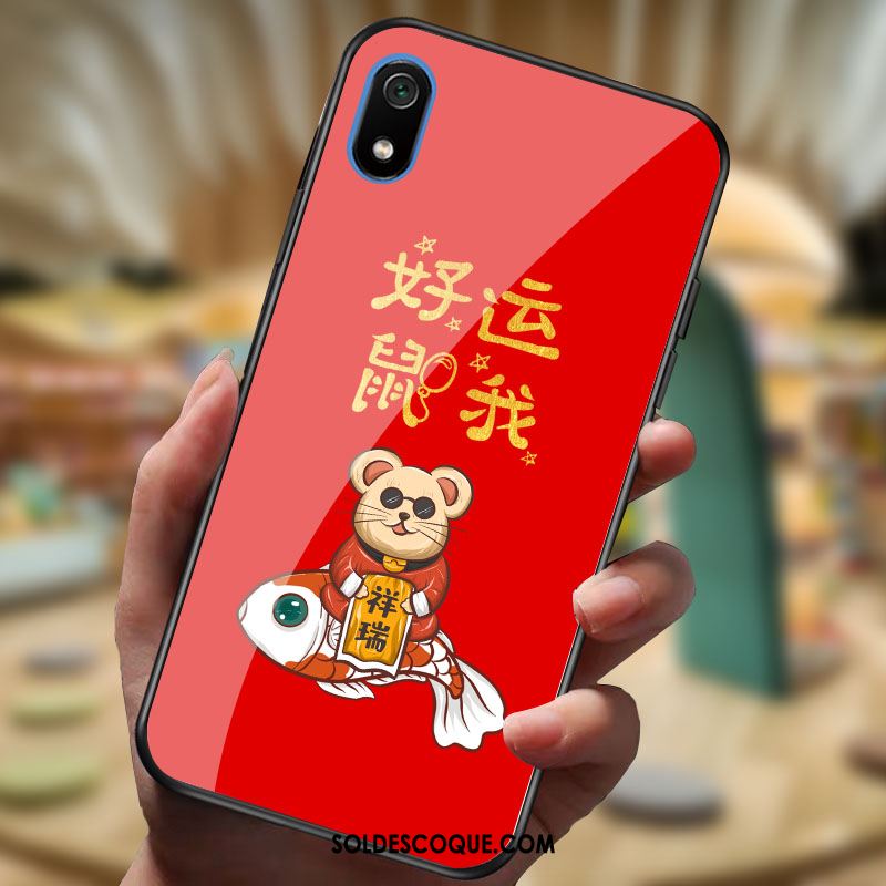 Coque Xiaomi Redmi 7a Rat Étui Téléphone Portable Fluide Doux Protection Pas Cher