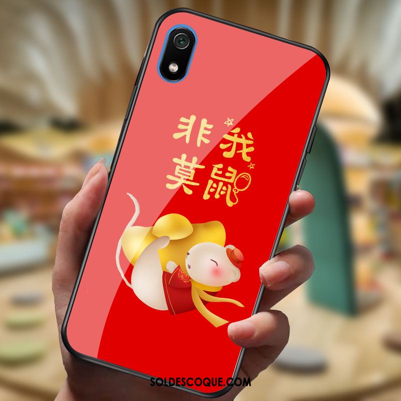 Coque Xiaomi Redmi 7a Rat Étui Téléphone Portable Fluide Doux Protection Pas Cher