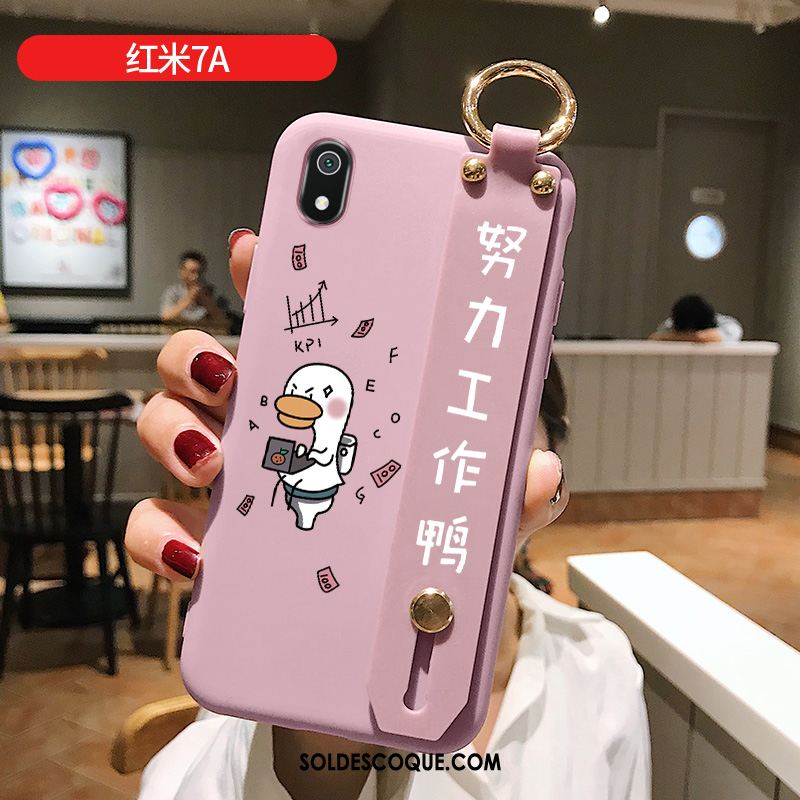 Coque Xiaomi Redmi 7a Silicone Créatif Dessin Animé Incassable Fluide Doux En Vente