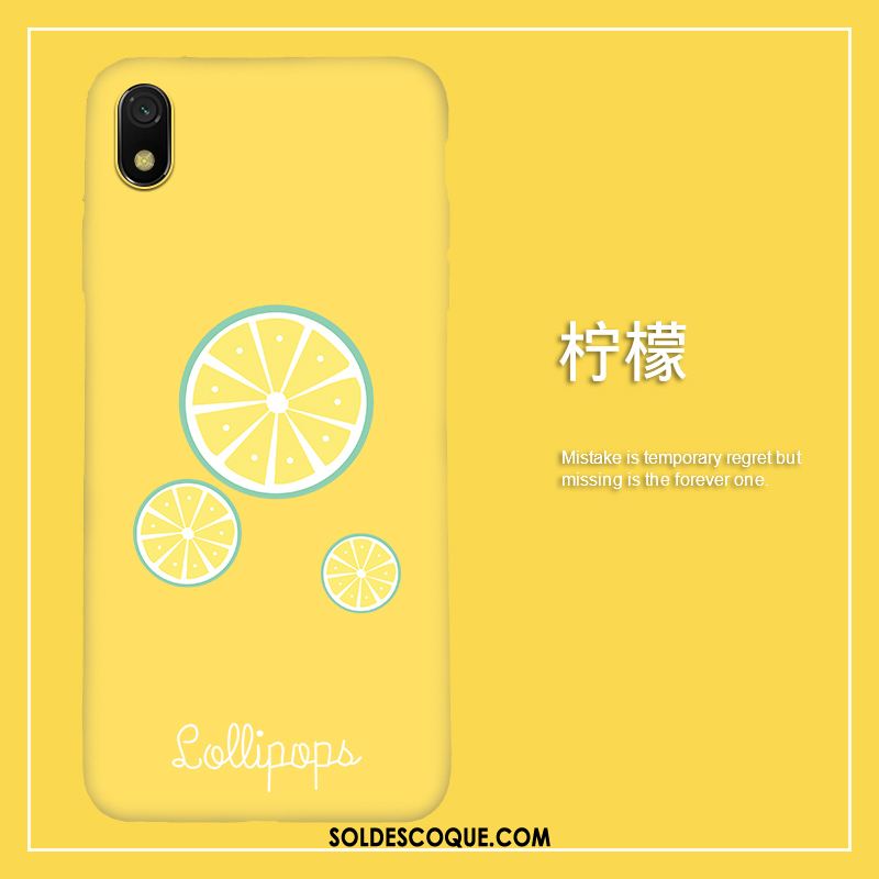 Coque Xiaomi Redmi 7a Tendance Charmant Fluide Doux Rouge Nouveau En Ligne