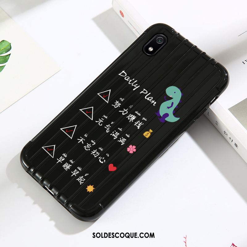 Coque Xiaomi Redmi 7a Tout Compris Personnalité Créatif Incassable Rouge Housse Pas Cher