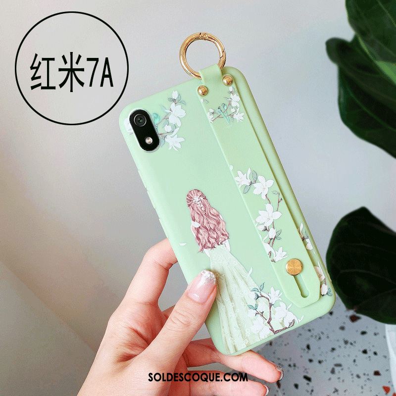 Coque Xiaomi Redmi 7a Tout Compris Rouge Rose Net Rouge Étui Soldes