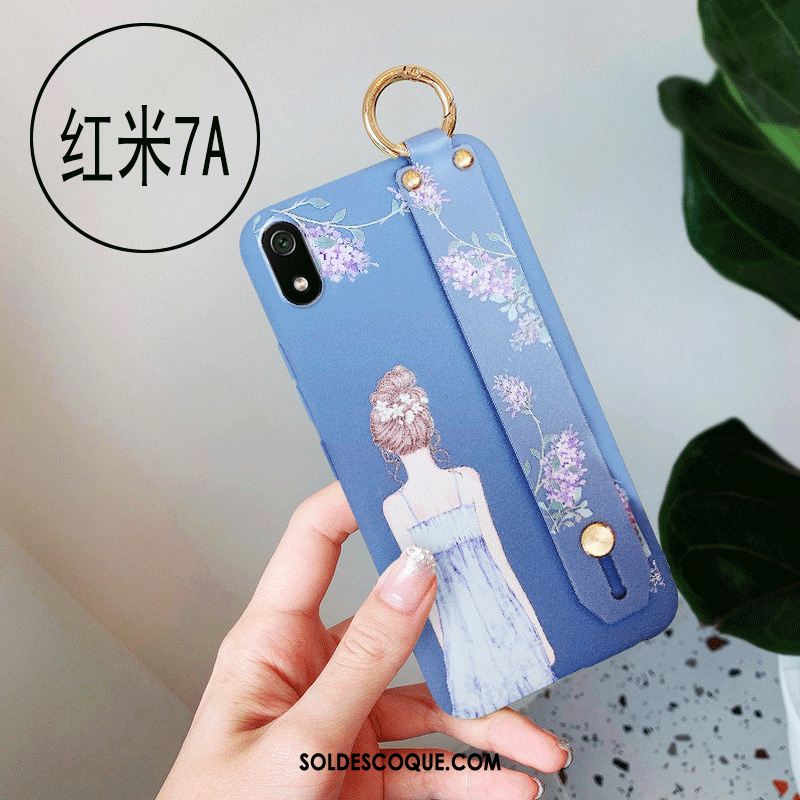 Coque Xiaomi Redmi 7a Tout Compris Rouge Rose Net Rouge Étui Soldes