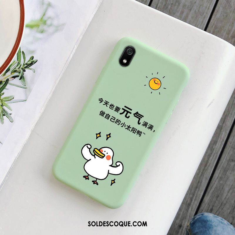 Coque Xiaomi Redmi 7a Téléphone Portable Dessin Animé Personnalité Rouge Fluide Doux En Vente