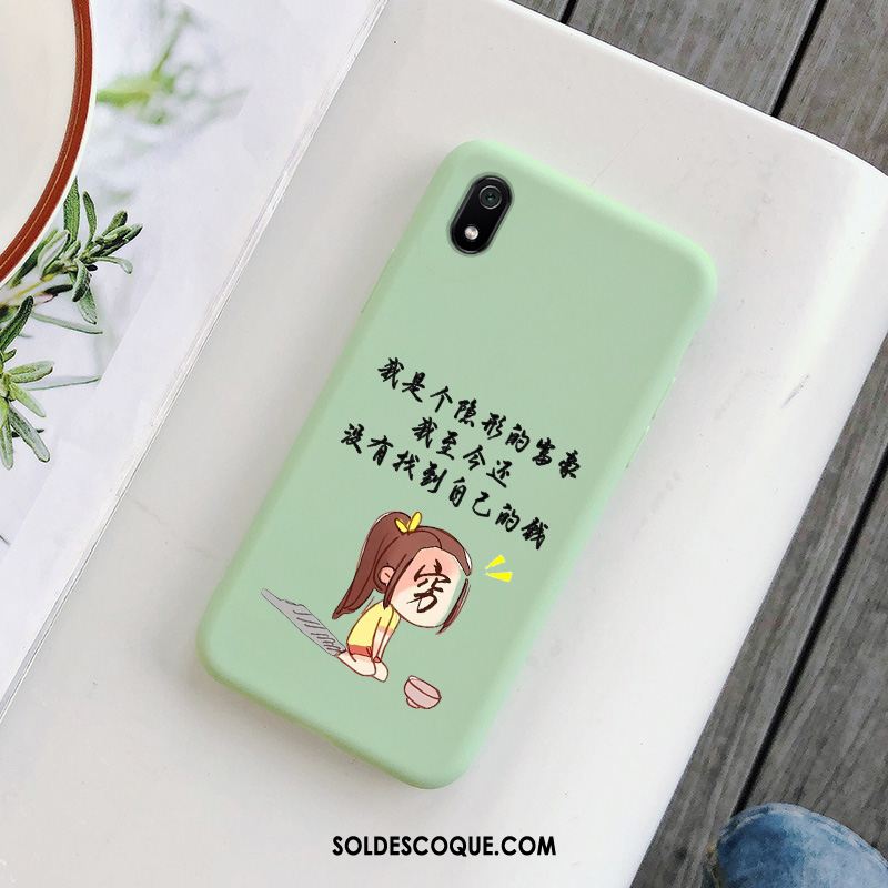 Coque Xiaomi Redmi 7a Téléphone Portable Dessin Animé Personnalité Rouge Fluide Doux En Vente