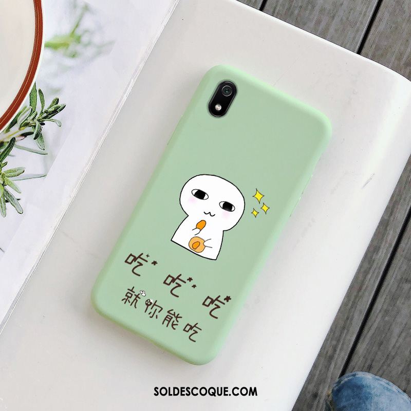 Coque Xiaomi Redmi 7a Téléphone Portable Dessin Animé Personnalité Rouge Fluide Doux En Vente