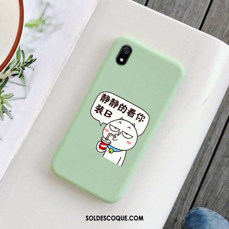 Coque Xiaomi Redmi 7a Téléphone Portable Dessin Animé Personnalité Rouge Fluide Doux En Vente