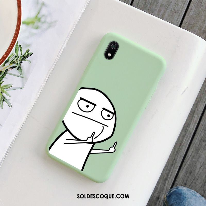 Coque Xiaomi Redmi 7a Téléphone Portable Dessin Animé Personnalité Rouge Fluide Doux En Vente