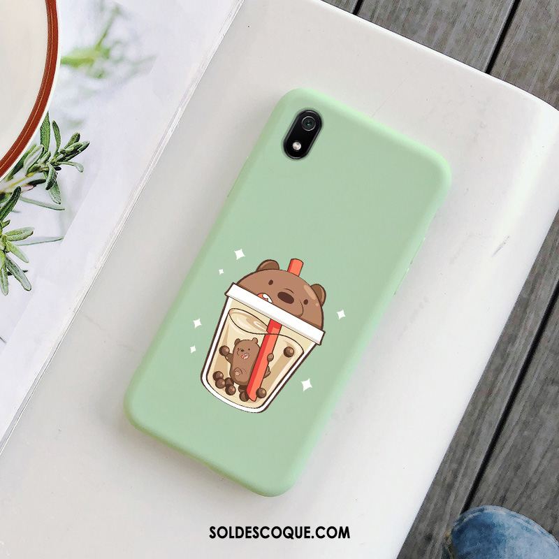 Coque Xiaomi Redmi 7a Téléphone Portable Dessin Animé Personnalité Rouge Fluide Doux En Vente