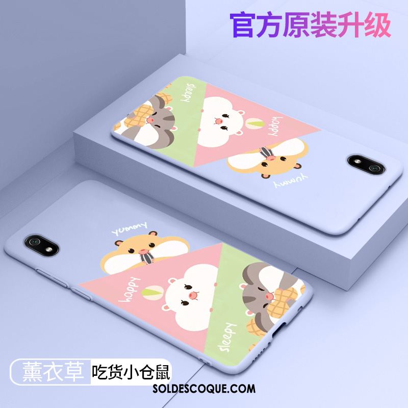 Coque Xiaomi Redmi 7a Téléphone Portable Personnalité Marque De Tendance Simple Net Rouge Soldes