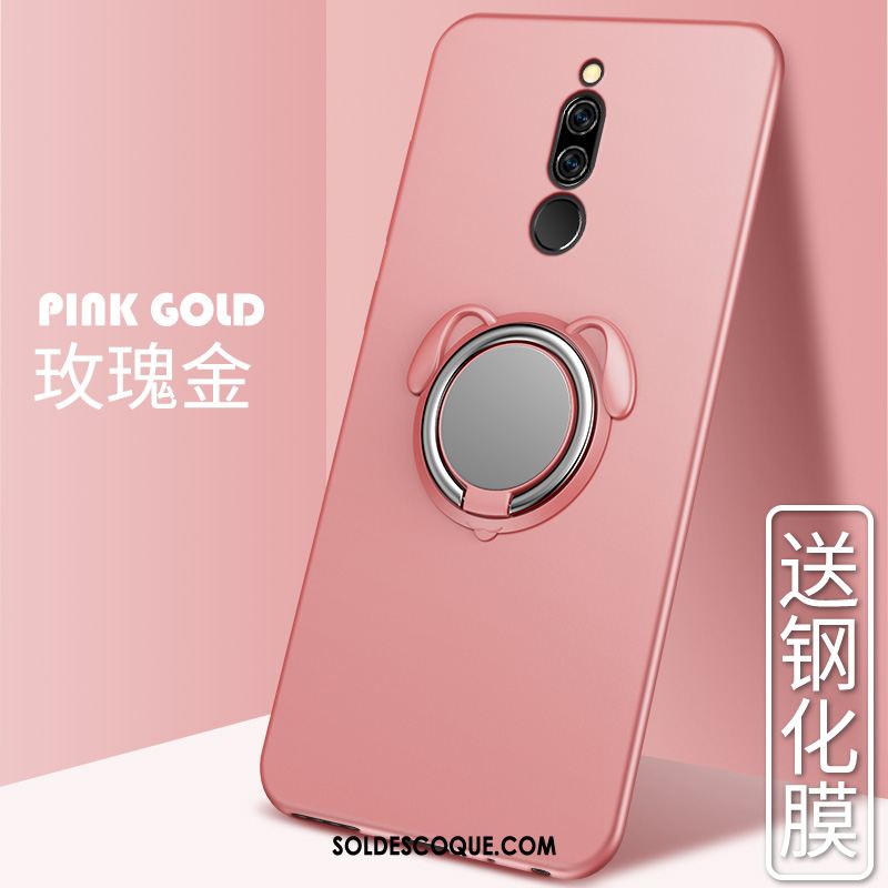 Coque Xiaomi Redmi 8 Anneau Support Magnétisme Tout Compris Fluide Doux Soldes