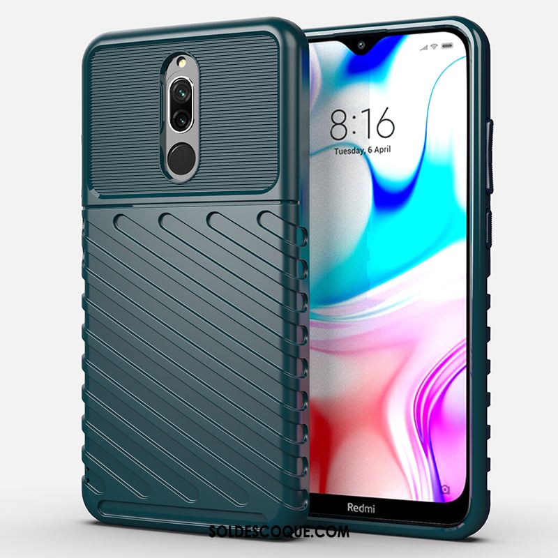 Coque Xiaomi Redmi 8 Fluide Doux Incassable Silicone Tout Compris Téléphone Portable Pas Cher