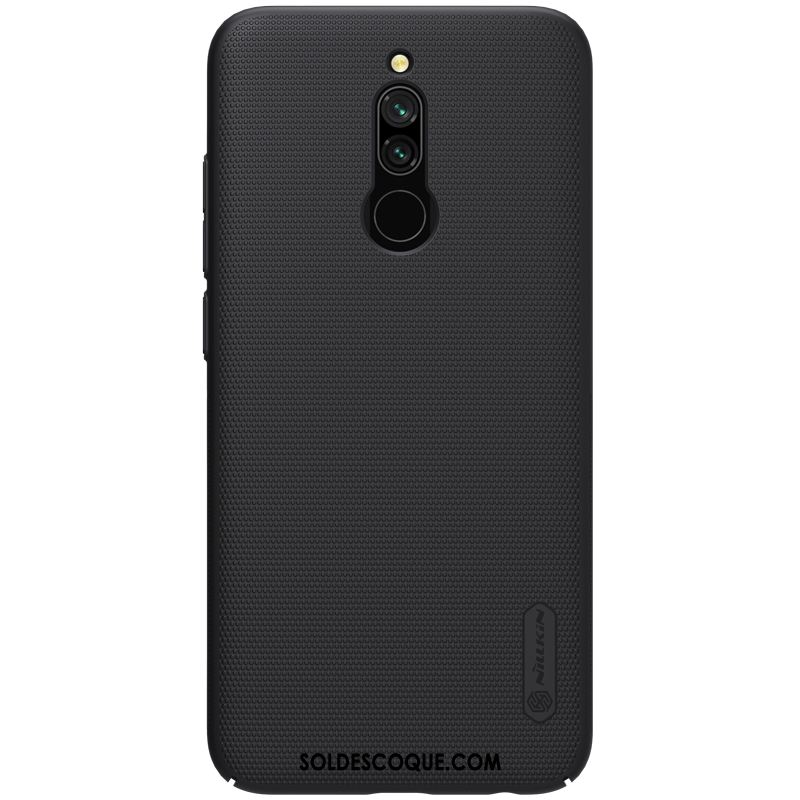 Coque Xiaomi Redmi 8 Rouge Support Téléphone Portable Petit Délavé En Daim Housse En Ligne