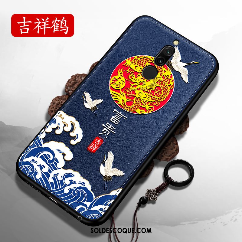 Coque Xiaomi Redmi 8 Silicone Fluide Doux Très Mince Dragon Style Chinois En Ligne