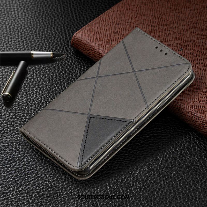 Coque Xiaomi Redmi 8 Tout Compris Petit Protection Étui En Cuir Business Housse En Ligne