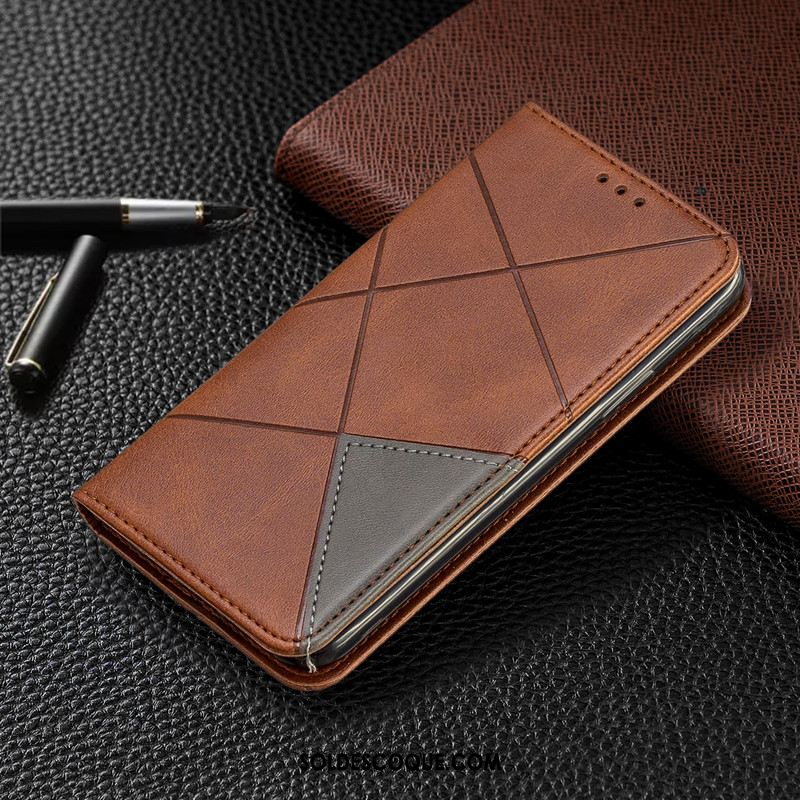 Coque Xiaomi Redmi 8 Tout Compris Petit Protection Étui En Cuir Business Housse En Ligne