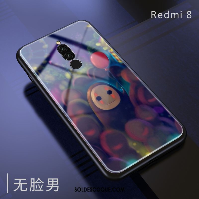 Coque Xiaomi Redmi 8 Téléphone Portable Fluide Doux Miroir Dessin Animé Incassable Pas Cher