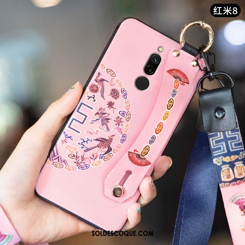 Coque Xiaomi Redmi 8 Vintage Tendance Silicone Incassable Téléphone Portable Pas Cher