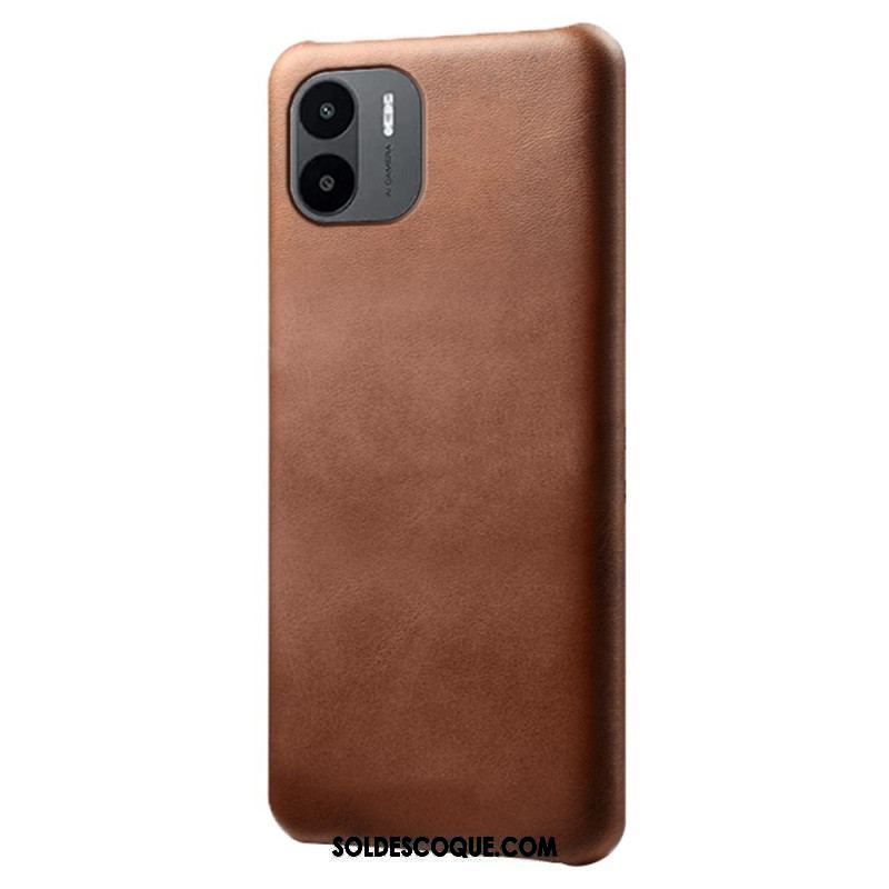 Coque Xiaomi Redmi A1 Effet Cuir KSQ