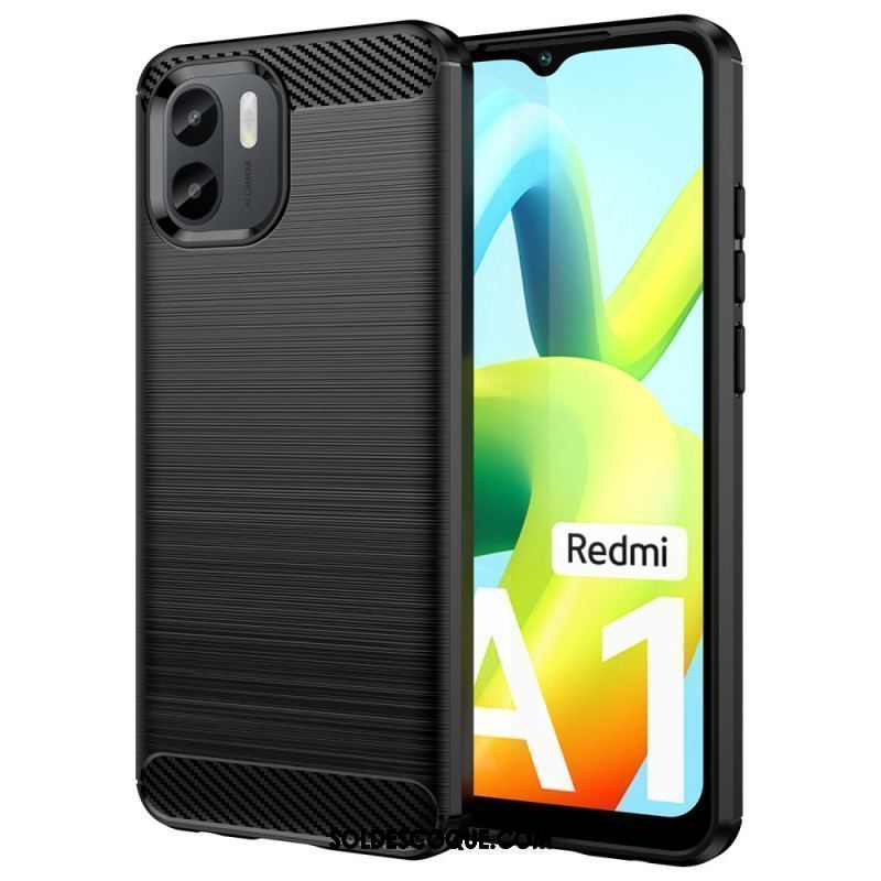 Coque Xiaomi Redmi A1 Fibre Carbone Brossée