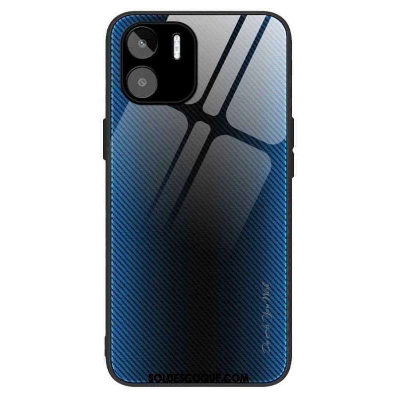 Coque Xiaomi Redmi A1 Verre Trempé Fibre Carbone Classique