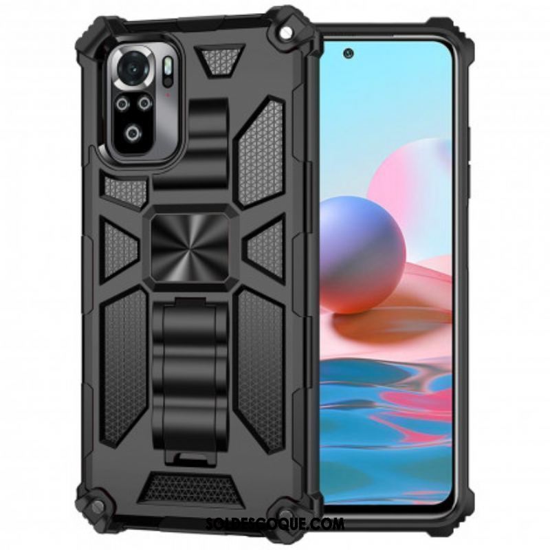 Coque Xiaomi Redmi Note 10/10S/Poco M5s Détachable avec Support Amovible