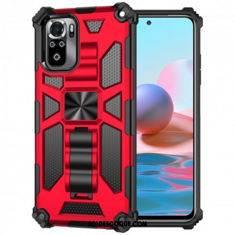 Coque Xiaomi Redmi Note 10/10S/Poco M5s Détachable avec Support Amovible