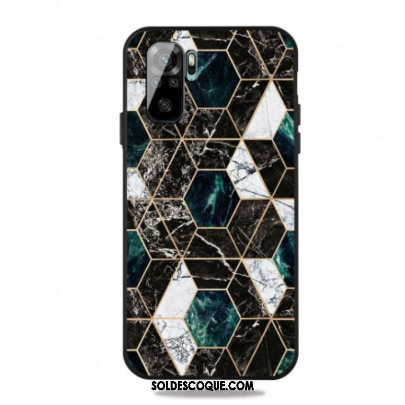 Coque Xiaomi Redmi Note 10/10S/Poco M5s Marbre Premium