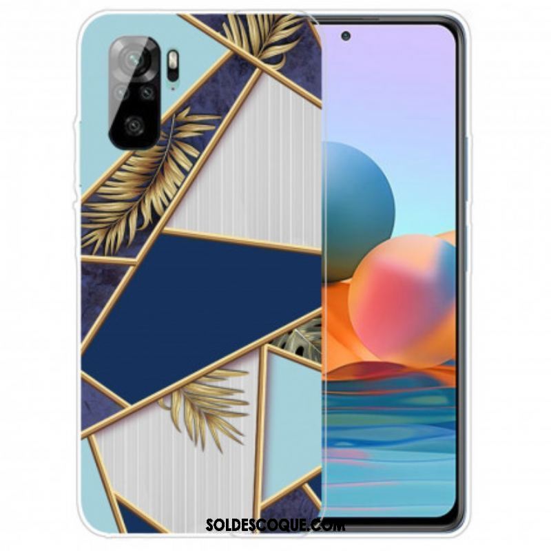 Coque Xiaomi Redmi Note 10/10S/Poco M5s Motif Marbre